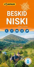 Okładka książki Mapa turystyczna - Beskid Niski 1:50 000 w.2026