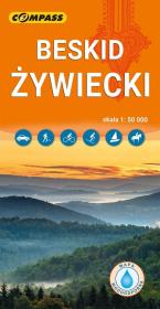 Okładka książki Mapa turystyczna - Beskid Żywiecki 1:50 000