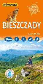 Mapa turystyczna - Bieszczady 1:50 000 lam. Autor:   Praca zbiorowa. Dadada.pl Okładka książki Mapa turystyczna - Bieszczady 1:50 000 lam