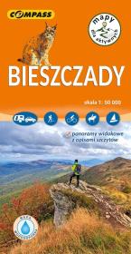 Okładka książki Mapa turystyczna - Bieszczady 1:50 000 w.2026