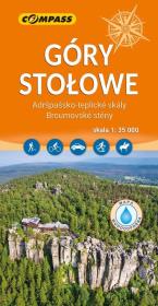 Okładka książki Mapa turystyczna - Góry Stołowe 1:35 000
