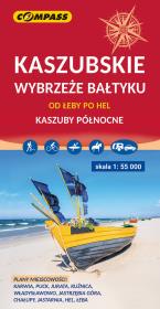 Mapa turystyczna - Kaszubskie wybrzeże Bałtyku. Autor:   Praca zbiorowa. Dadada.pl Okładka książki Mapa turystyczna - Kaszubskie wybrzeże Bałtyku