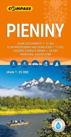 Okładka książki Mapa turystyczna - Pieniny 1:25 000 w.2026