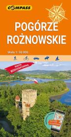 Mapa turystyczna - Pogórze Rożnowskie lam. w.2022. Autor:   Praca zbiorowa. Dadada.pl Okładka książki Mapa turystyczna - Pogórze Rożnowskie lam. w.2022