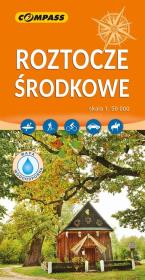 Okładka książki Mapa turystyczna - Roztocze Środkowe 1:50 000