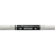 Opakowanie Marker akrylowy biały (5szt) FABER CASTELL