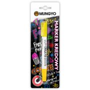 Marker kredowy MUNGYO żółty na blistrze. Wydawca: Mungyo. Dadada.pl Opakowanie Marker kredowy MUNGYO żółty na blistrze