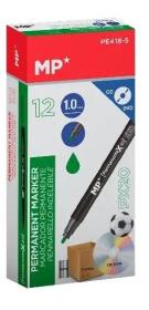 Opakowanie Marker permanentny 1,0mm do CD/DVD zielony (12szt)