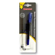 Opakowanie Marker permanentny dwustronny niebieski PENMATE