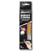 Marker z farbą do renowacji napisów na nagrobkach Mungyo biały. Wydawca: Mungyo. Dadada.pl Opakowanie Marker z farbą do renowacji napisów na nagrobkach Mungyo biały