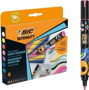 Markery akrylowe Intensity Classic Paint mix 8szt. Wydawca: Bic. Dadada.pl Opakowanie Markery akrylowe Intensity Classic Paint mix 8szt
