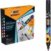 Markery akrylowe Intensity Classic pastel 20szt. Wydawca: Bic. Dadada.pl Opakowanie Markery akrylowe Intensity Classic pastel 20szt