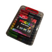 Opakowanie Markery akrylowe Mocalo pędzelkowe MG 24 kolory