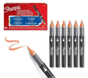 Opakowanie Markery akrylowe pomarańczowe (6szt)