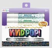 Opakowanie Markery Akrylowe Vivid Pop!! Metaliczne 8szt