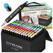 Markery alkoholowe + kolorowanka 168szt. Wydawca: Rawmark. Dadada.pl Opakowanie Markery alkoholowe + kolorowanka 168szt