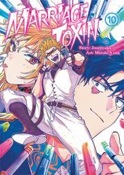 MarriageToxin. Tom 10. Autor: Mizuki Yoda, Joumyakun. Dadada.pl Okładka książki MarriageToxin. Tom 10