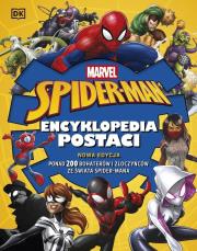 Marvel Spider-Man. Encyklopedia postaci. Nowa edycja. Autor: Scott Melanie, Daniel Wallace. Dadada.pl Okładka książki Marvel Spider-Man. Encyklopedia postaci. Nowa edycja