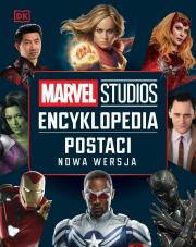 Marvel Studios. Encyklopedia postaci. Nowa wersjaM. Autor: Adam Bray, Knox Kelly, Duda-Gryc Marta. Dadada.pl Okładka książki Marvel Studios. Encyklopedia postaci. Nowa wersjaM
