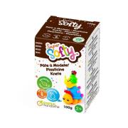 Opakowanie Masa super-softy brązowa 100g