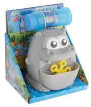 Opakowanie Maszyna do baniek mydlanych Hippi, zawierająca roztwór 50 ml, 3 rodz.