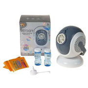 Opakowanie Maszyna do baniek na baterie + płyn 2x50ml