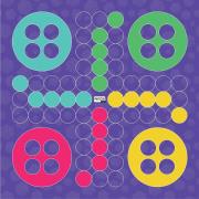 Opakowanie Mata Animacyjna XL Gra planszowa Chińczyk