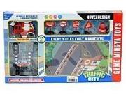 Opakowanie Mata ulicy rozkładana ze strażą pożarną akcesoria