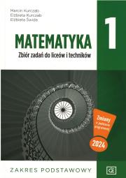 Okładka książki Matematyka LO 1 Zbiór zadań ZP NPP w.2019 OE PAZDR