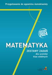 Matematyka. Przygotowanie do egzaminu ósmoklasisty. Autor: Grochowalska Marzenna, Janowicz Jerzy. Dadada.pl Okładka książki Matematyka. Przygotowanie do egzaminu ósmoklasisty