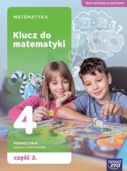 Okładka książki Matematyka SP 4 Klucz do matematyki podr. cz.2 NPP