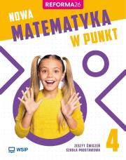 Okładka książki Matematyka SP 4 Nowa matematyka w punkt ćwiczenia