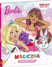 Okładka książki Mattel barbie dreamtopia. magiczna wodna kolorowanka