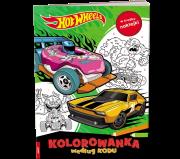 Okładka książki Mattel Hot Wheels Kolorowanka według kodu KKO-1602