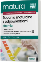 Matura 2026 Chemia Repetytorium ZR. Autor: Szczepaniak Maria Barbara. Dadada.pl Okładka książki Matura 2026 Chemia Repetytorium ZR