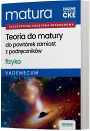 Matura 2026 Fizyka Teoria do matury Vademecum ZR. Autor: Okrzesik-Frąckowiak Izabela, Frąckowiak Roman. Dadada.pl Okładka książki Matura 2026 Fizyka Teoria do matury Vademecum ZR