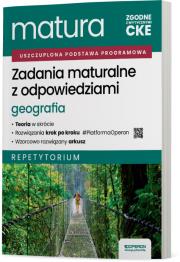 Matura 2026 Geografia Repetytorium ZR. Autor: Maląg Agnieszka, Krzysztof Chabasiński. Dadada.pl Okładka książki Matura 2026 Geografia Repetytorium ZR