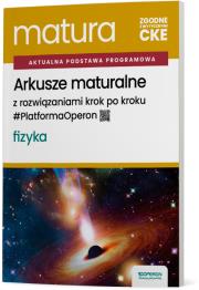 Okładka książki Matura 2027 Fizyka. Arkusze maturalne ZR
