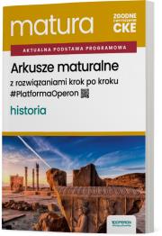 Okładka książki Matura 2027 Historia. Arkusze maturalne ZR