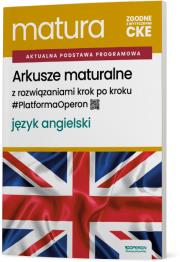 Okładka książki Matura 2027 Język angielski. Arkusze maturalne ZR
