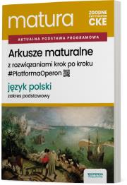 Okładka książki Matura 2027 Język polski. Arkusze maturalne ZR