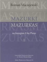 Okładka książki Mazurki na fortepian z.1