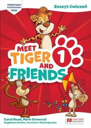 Okładka książki Meet Tiger & Friends 1 zeszyt ćwiczeń + kod