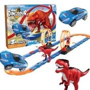 Opakowanie Mega tor samochodowy dinozaury pętle autka