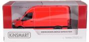 Opakowanie Mercedes-Benz Sprinter Czerwony