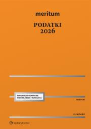 Okładka książki Meritum Podatki 2026