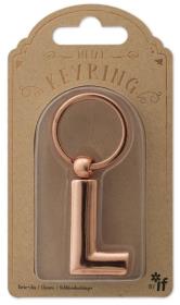 Metalowy brelok do kluczy litera L Keyring. Wydawca: IF. Dadada.pl Opakowanie Metalowy brelok do kluczy litera L Keyring