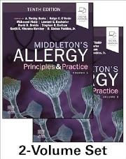 Okładka książki Middleton's Allergy . Principles and Practice. 2-Volume Set