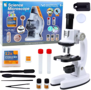 Opakowanie Mikroskop LED powiększenie 1200x akcesoria