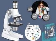 Opakowanie Mikroskop powiększenie 100x 600x 1200x